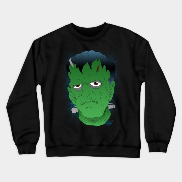 It's Fronk'en'steen! Crewneck Sweatshirt by schockgraphics